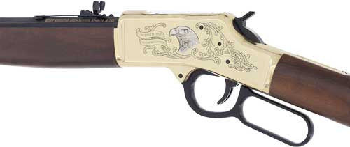 Henry Eagle Scout Centennial Lever Action Rifle in .44 Rem Mag - Octagon Barrel, Walnut Stock