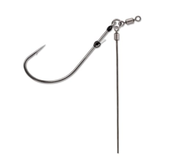 Rapala VMC Tokyo Rig Finesse Neko Black Nickel Size 2 - Premium Hook for Targeted Fishing