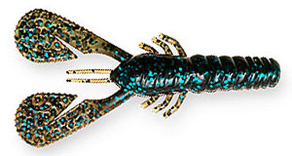 Z-Man Fishing Products Turbo CRAWZ 4-inch Okee Craw - 6 Pack TCRAW4-269PK6