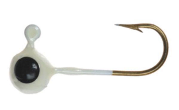 Betts Tackle 721-10-61 White 1/32 oz Jigheads – Pack of 10 721-10-61