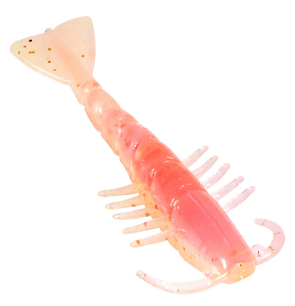 Z-Man Salty Ned Shrimpz 2.5 inch Laguna Shrimp - 6 Pack by Z-Man Fishing Products SNS25-326PK6