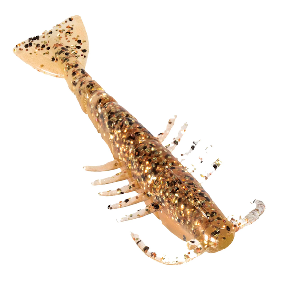 Z-Man Fishing Products Salty Ned Shrimpz 2.5 inch New Penny (6 Pack) - SNS25-261PK6