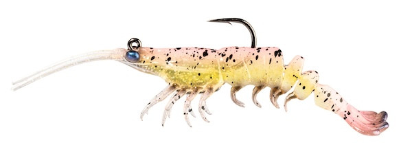Z-Man Fishing Products Prawnstarz 3.5-Inch Laguna Shrimp Lures - Pack of 2