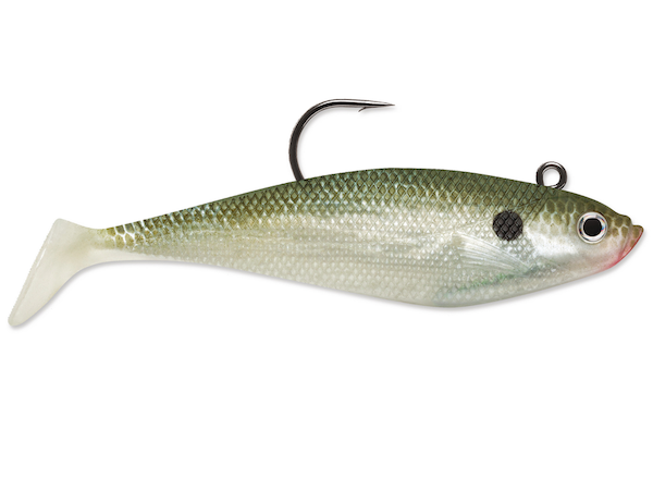 Rapala Storm Wildeye Swim Shad 03 Olive Shad - Durable Lure for Freshwater and Saltwater Fishing