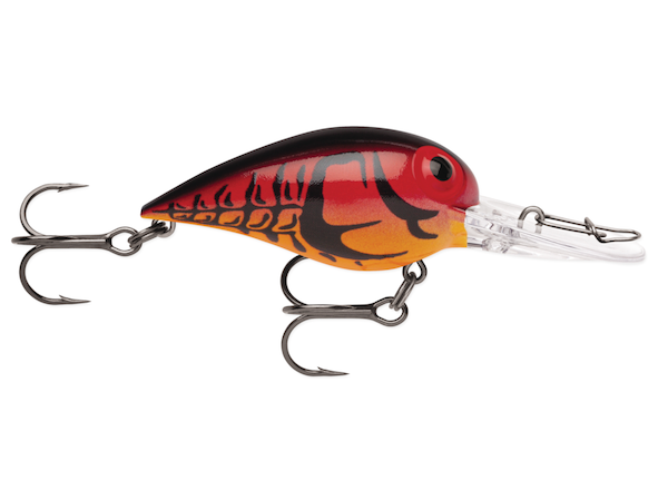 Rapala Storm Original Wiggle Wart 05 Red Craw Fishing Lure - V655