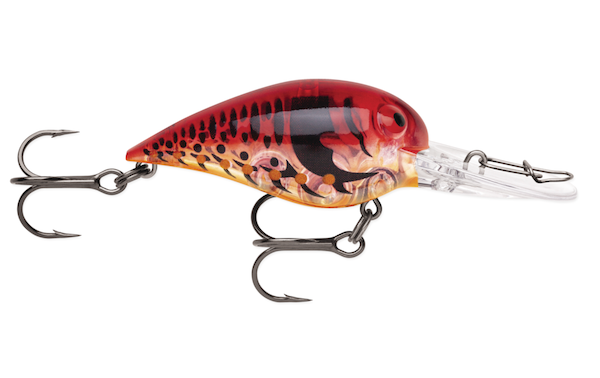 Rapala Storm Original Wiggle Wart 05 Phantom Red Craw Fishing Lure - V168