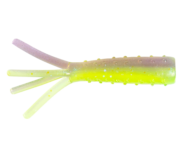 Z-Man Fishing Products Tiny Ticklerz 1.75 inch Purple Death - 8 Pack MTIC-360PK8