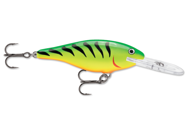 Rapala Shad Rap 07 Firetiger - Versatile Minnow Lure for Freshwater & Saltwater Fishing