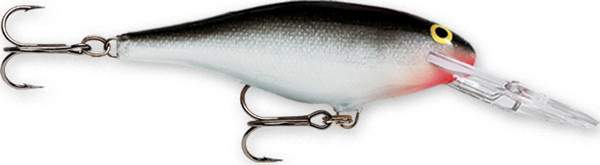 Rapala Shad Rap 06 Silver Fishing Lure - Model SR06S