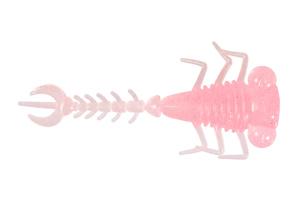 Z-Man Fishing Products MLA-270PK8 Larvaz 1.75" Pink Glow Soft Baits, 8-Pack MLA-270PK8