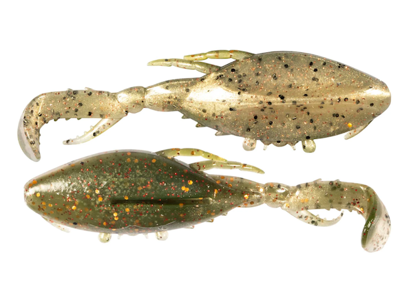 Z-Man Kicker Crabz 3.5-Inch Redfish Toad - Pack of 3 by Z-Man Fishing Products (Part KC35-321PK3) KC35-321PK3