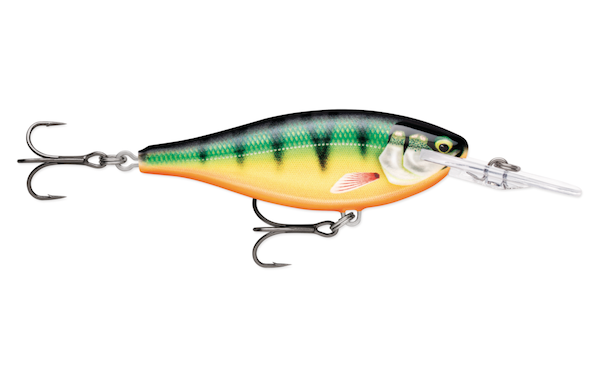 Rapala Shad Rap Elite 75 Gilded Perch Fishing Lure - SRE75GDP