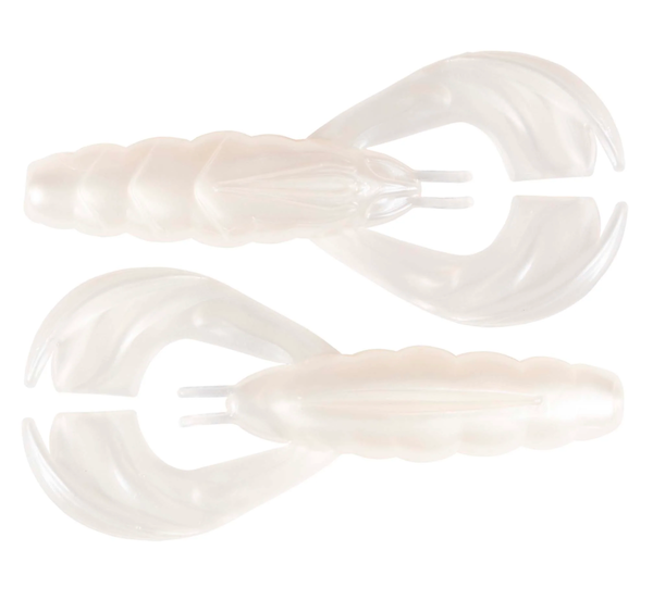 Z-MAN FISHING PRODUCTS HCR-84PK3 Hella Crawz 3.75-Inch Pearl Soft Plastic Baits, 3-Pack HCR-84PK3