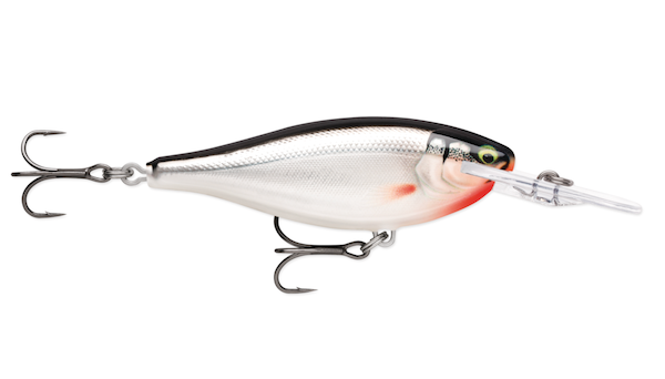 Rapala Shad Rap Elite 55 Gilded Silver - Versatile Crankbait for Freshwater Fishing