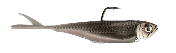 Z-Man Graph Shadz 3.8-inch 1/4 oz Smelt - Versatile Soft Plastic Lure for Freshwater and Saltwater Fishing GS38-14-04