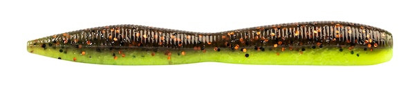 Z-Man Fishing Products TRD FattYZ 3.25 Inch CopperTreuse, 8-Pack FAT325-109PK8