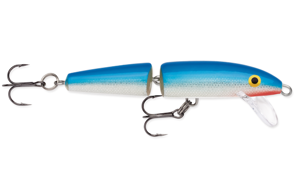 Rapala Jointed 09 Blue Fishing Lure - Realistic Swimbait for Freshwater and Saltwater