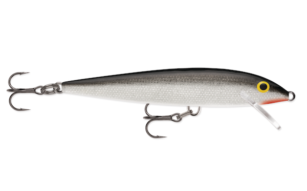 Rapala Original Floater 18 Silver Fishing Lure - Model F18S