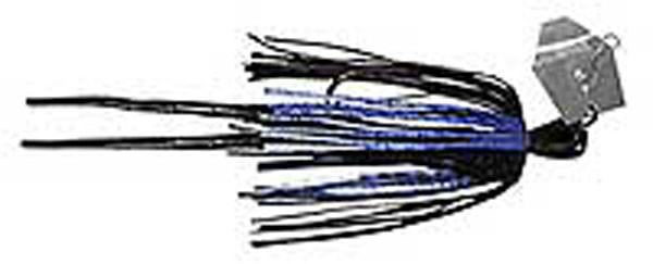 Z-Man Fishing Products ChatterBait 3/8 Inch Blue and Black - ZMAN CB38-11