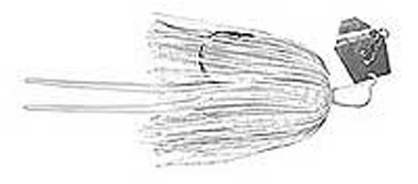 Z-Man Fishing Products Original ChatterBait 3/8 inch White