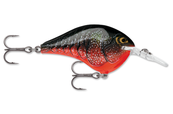 Rapala Dives-To 10 Red Crawdad Fishing Lure - DT10RCW