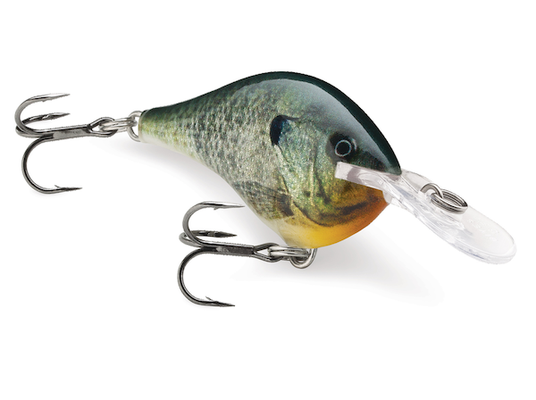 Rapala Dives-To 10 Live Bluegill Soft Plastic Lure - Part Number DT10BGL