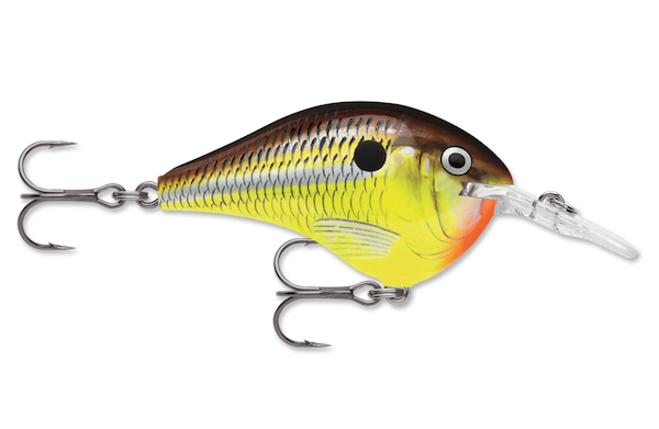 Rapala Dives-To 08 Hot Mustard Fishing Lure - Durable and Effective Saltwater Bait