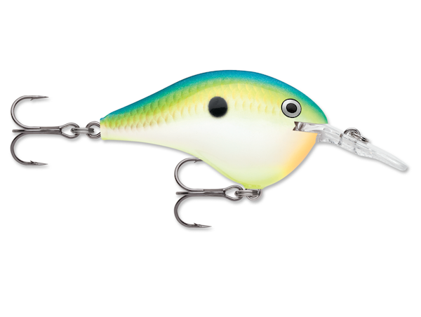 Rapala Dives-To 08 Citrus Shad Fishing Lure - DT08CTSD