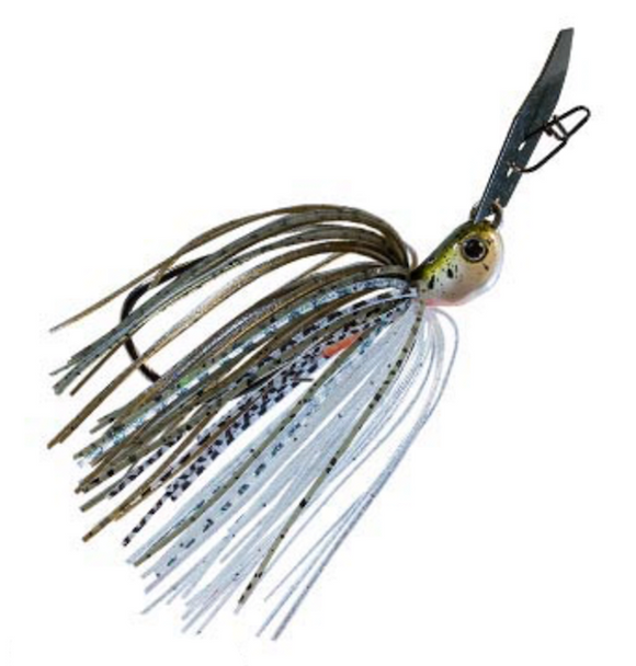 Z-Man Jack Hammer Chatterbait 3/4 oz Green Pumpkin with Shad by Z-Man Fishing Products (Part CBJH34-09)