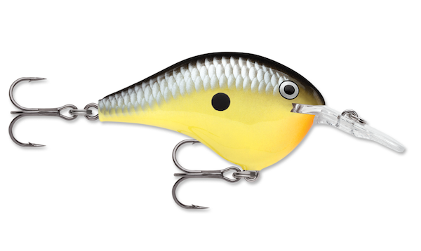 Rapala Dives-To 04 Old School Lure - Reliable Performance for Freshwater and Saltwater Fishing