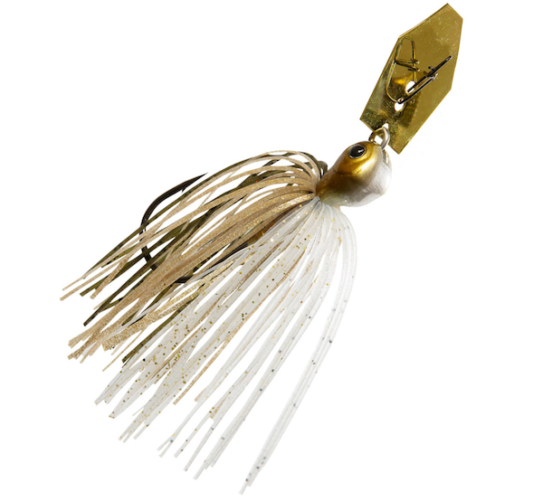 Z-Man ChatterBait Jackhammer 1/2 oz Golden Shiner – Effective Bass Lure for Freshwater Fishing