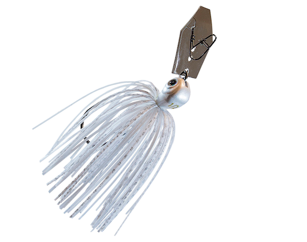 Z-Man Fishing Products Jack Hammer Chatterbait 1/2 Inch White - Part CBJH12-01