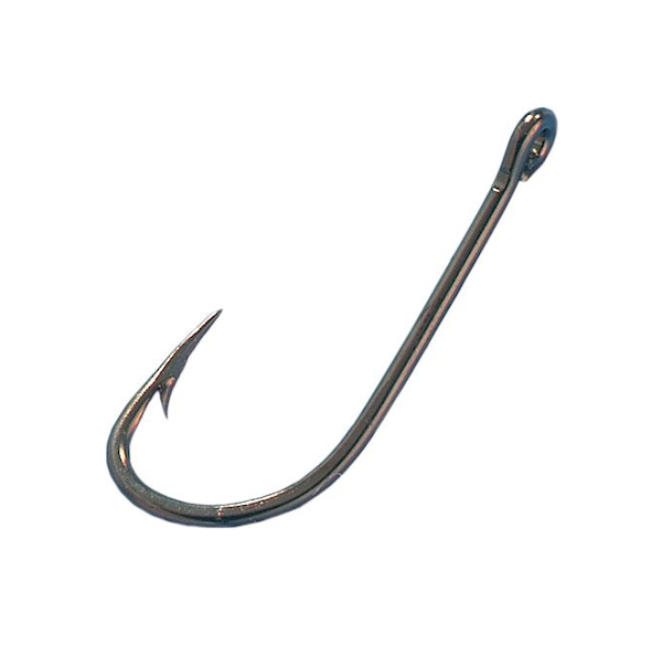 Eagle Claw EC RingeEye Offset 100 Pack - Bronze for Fishing and Tackle