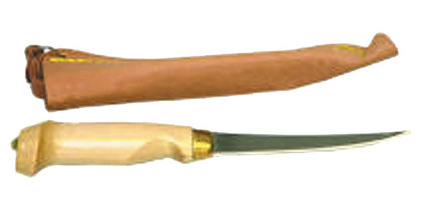 Eagle Claw EC Fillet Knife 6-Inch Stainless Steel with Wood Handle