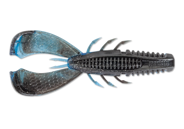 Rapala CrushCity Cleanup Craw 3 Black and Blue – Versatile Soft Plastic Lure for Bass Fishing