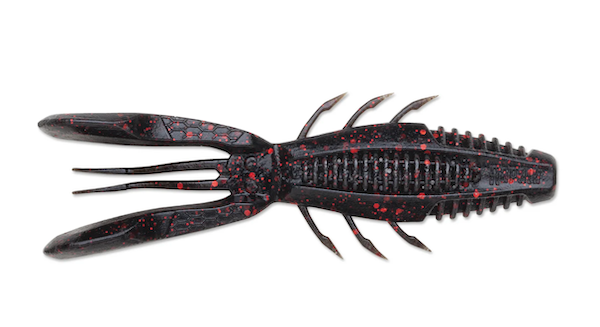 Rapala CrushCity Bronco Bug 4 Black Red Flake - Durable Fishing Lure