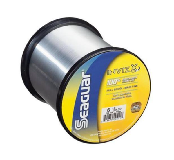 Seaguard Invizx 100% Fluorocarbon Swimming Line, 15 lb, 1000 yards - Part Number 15VZ1000