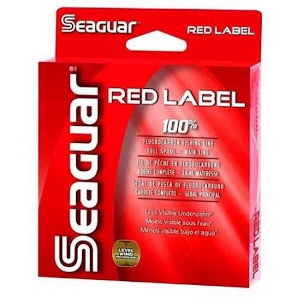 Seaguard Red Label 100% Fluorocarbon Monofilament Line, 10 lb Test - 1000 Yards 10RM1000