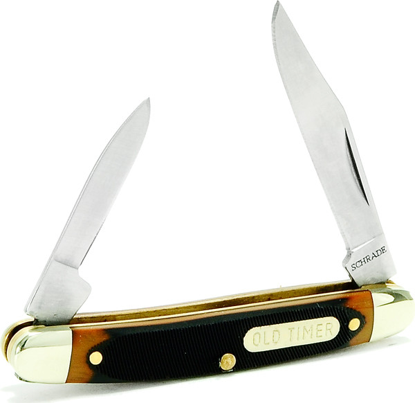 AOB Cutlery Schr Ot Minuteman 2Bld 2.75-Inch Pocket Knife