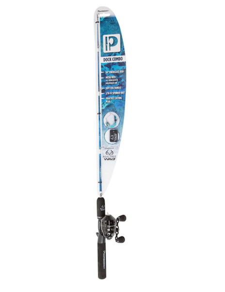Anything Possible APB Realtree Wave Dock Spincast Combo 34"