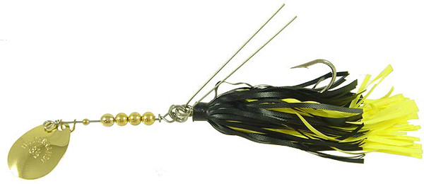 Hildebrandt HILD Snagless Sally 1/2 Inch Gold, Black & Yellow Cable Connector (Part Number 4.5SSG-BLYL)