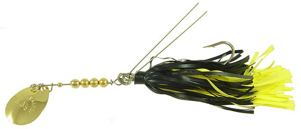 Hildebrandt HILD SNAGLESS SALLY 1/4 Inch - Gold, Black, Yellow (Part Number: 3.5SSG-BLYL)