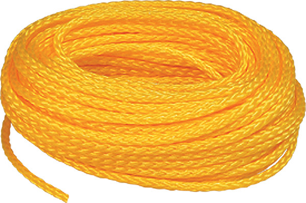 Sea Sense 50013140 Nylon Braid Rope, 1/4 inch x 50 feet, Yellow
