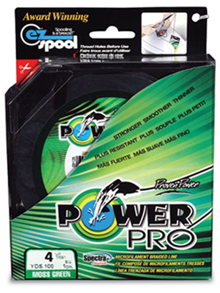 Power Pro Line PWR PRO 150 lb 3000-Yard Green Braided Fishing Line 21101503000E