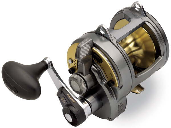 Shimano Tyrnos 2-Speed Saltwater Reel with 4 Ball Bearings (Part Number: TYR20II) TYR20II
