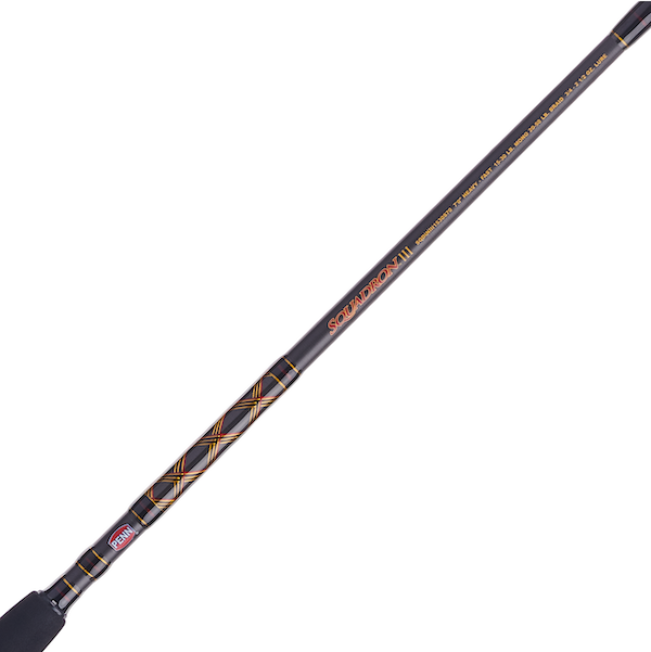 PENN Squadron III Inshore Spinning Rod, 7 ft Medium-Heavy Power, Model 1522218