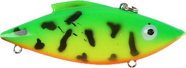GSM Fishing Lewis Rat-L-Trap 1/2 inch Fire Tiger Lure (Part Number: RT-22)