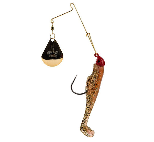 Strike King SK Redfish Magic Saltwater Soft Bait - New Penny
