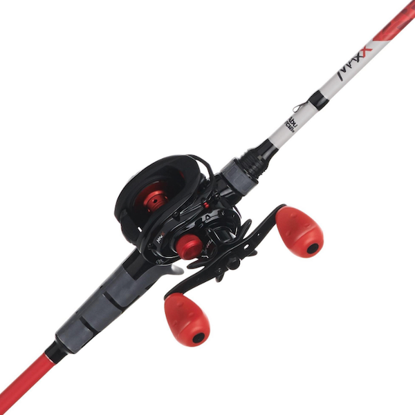 ABU GARCIA Max X Baitcast Combo - 6'6" Medium Power Casting Rod and Reel