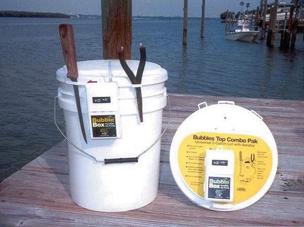 Marine Metal LB-11 MM Bubbles Top Combo Pak 5-Gallon Lid